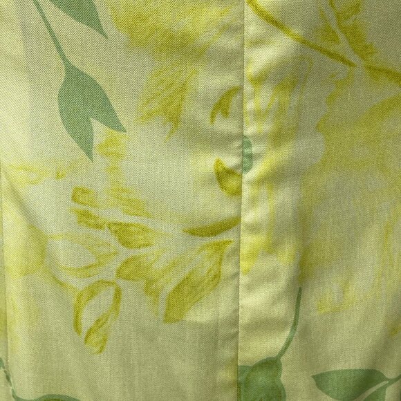 Coldwater Creek Silk Shift Dress Size 8P Petite Floral Y2K Square Neck - Picture 5 of 7